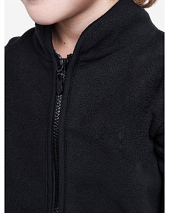 Толстовка детская флисовая на молнии, Черный Happyfox