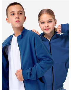 Толстовка детская с начесом, Синий Happyfox