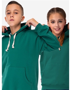 Толстовка детская с начесом, Зеленый Happyfox