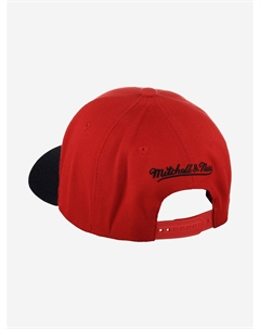 Бейсболка MITCHELL NESS HHSS3265-CBUYYPPPRDBK Chicago Bulls NBA (красный), Красный Mitchell and ness
