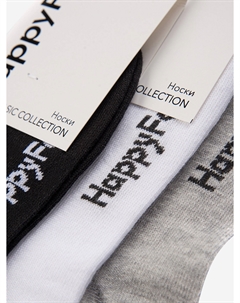 Носки, набор 6 пар, укороченные, Мультицвет Happyfox