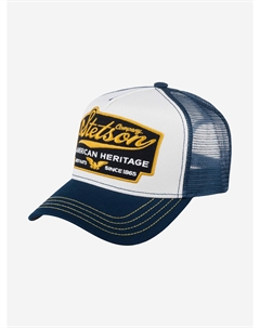 Бейсболка с сеточкой 7751103 TRUCKER CAP AMERICAN HERITAGE (синий), Синий Stetson