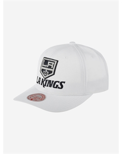 Бейсболка MITCHELL NESS HHSS5758-LAKYYPPPWHIT Los Angeles Kings NHL (белый), Белый Mitchell and ness