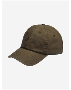 Бейсболка 7711102 BASEBALL CAP DELAVE ORGANIC (оливковый), Мультицвет Stetson