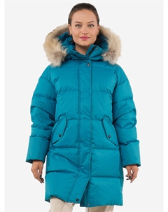 Пуховик женский на натуральном пуху, Зеленый Next line
