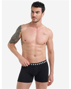 Трусы мужские, 2 штуки, Черный Kappa