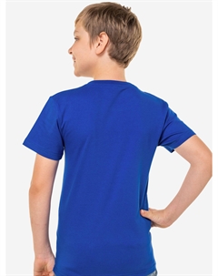 Футболка детская 100% хлопок, Синий Happyfox