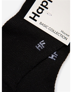 Носки, набор 6 пар, в сетку, хлопковые, Черный Happyfox