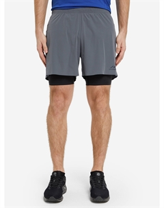 Шорты мужские Magnum 2-In-1, Серый Athlex