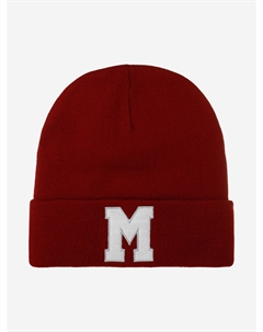 Шапка с отворотом MITCHELL NESS EU175-TEAMTALK-BURG Montreal Maroons NHL (красный), Красный Mitchell and ness