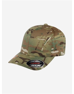 Бейсболка 6277MC (оливковый), Мультицвет Flexfit