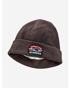 Шапка флисовая Black Salmon коричневая (AWCBSK) для рыбалки и охоты, Коричневый Alaskan