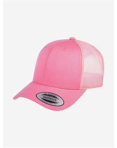 Бейсболка с сеточкой 6606 (розовый), Розовый Flexfit