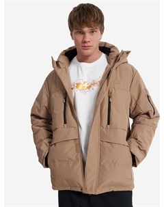 Пуховик мужской, Коричневый Erke