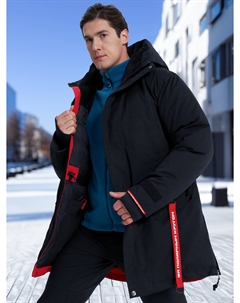 Пуховик мужской оверсайз Yukagir, Черный Bask