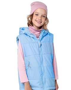 ЖИЛЕТ, Голубой Nikastyle