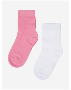 Носки для девочки, 2 пары в комплекте, Мультицвет Playtoday