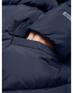 Пуховик для девочек, Синий Outventure