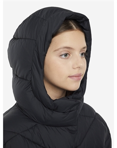 Пальто утепленное для девочек, Черный Northland