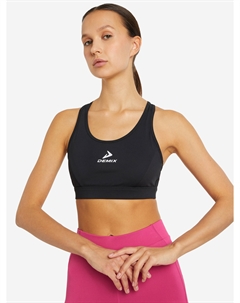 Топ бра спортивный ActiveMove Urban Mesh Back, Черный Demix