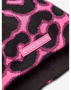 Шапка демисезонная для девочки, Розовый Orso bianco