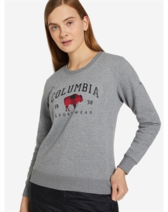 Свитшот женский Hart Mountain II Graphic Crew, Серый Columbia