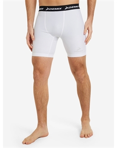 Шорты компрессионные мужские, Белый Demix