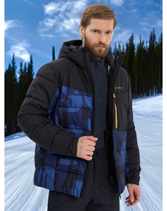 Пуховик мужской, Черный Glissade