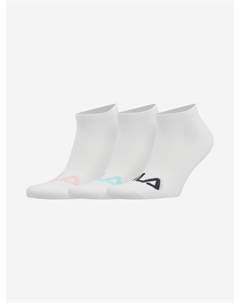 Носки для девочек, 3 пары, Белый Fila