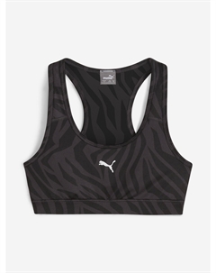 Топ бра спортивный для девочек Train Favorite, Черный Puma
