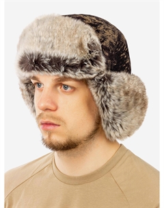 Буран шапка-ушанка, зеленый шельф, Мультицвет Orion active