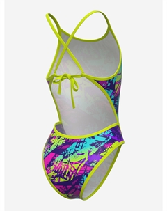 Юниорский купальник спортивный антихлор Diana Junior PBT D7, Розовый Mad wave