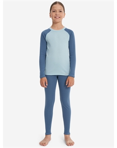 Термобелье верх для девочек, Синий Glissade