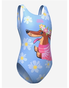 Детский купальник April F1, Голубой Mad wave