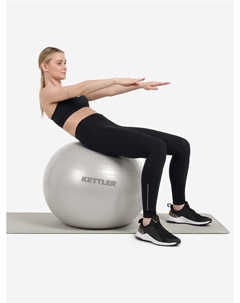 Мяч гимнастический с насосом, 65 см, Серый Kettler