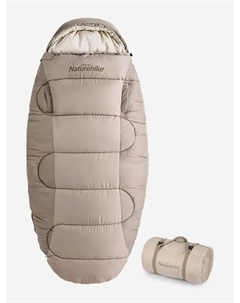 Мешок спальный Oval PS400, 220х95 см, (правый) (ТК: 0C), бежевый, Бежевый Naturehike