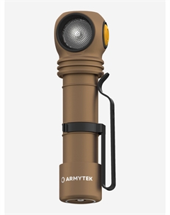 Фонарь налобный Wizard C2 Pro Magnet USB, холодный свет, Коричневый Armytek