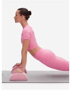 Блоки для йоги розовые, 2шт,, Розовый Mela