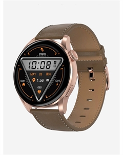 Смарт-часы BRSDT3GBRLS с секундомером, мониторингом сна, калькулятором, Коричневый Bandrate smart