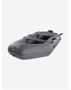 Надувная гребная лодка ПВХ 280 GT под мотор, серая, Серый Yukona