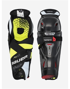 Щитки хоккейные детские Vapor Hyperlite JR, Черный Bauer
