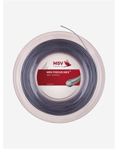 Струна для большого тенниса MSV Focus HEX, Серый Mauve