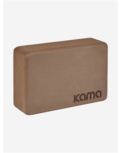 Блоки для йоги и фитнеса, 2 шт., Коричневый Kama