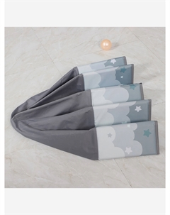 Сухой бассейн для шариков Moon 100 серый, без шариков, Серый Unix kids