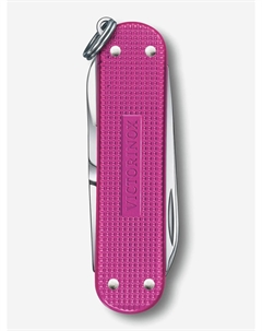Нож складной Classic SD Alox Colors, 58 мм, 5 функций, Розовый Victorinox