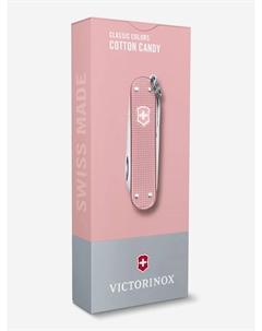 Нож складной Classic SD Alox Colors, 58 мм, 5 функций, Розовый Victorinox