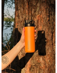Термобутылка Run 550мл, оранжевый, Оранжевый Roadlike