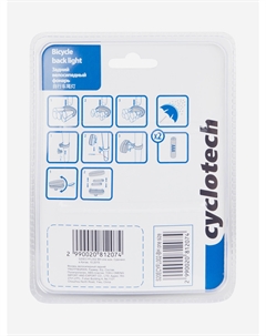 Фонарь велосипедный задний, Красный Cyclotech