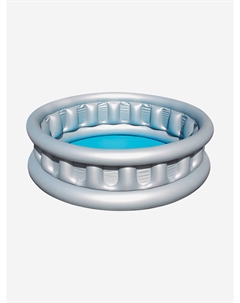 Бассейн 51080 детский надувной "Космический корабль"152х43 см 512л, Серебряный Bestway
