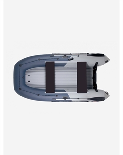 Надувная лодка НДНД 335W, серо-синий, Серый Grouper